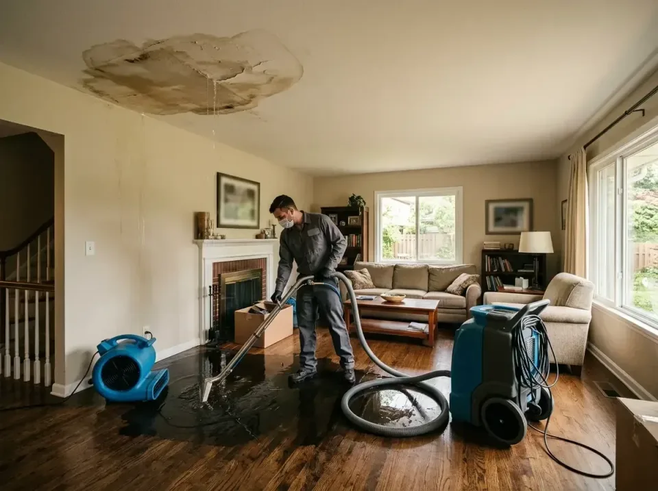 attic-pipe-burst-ceiling-drip-008 — frequently asked questions, Water Damage Restoration & Carpet Care in West Pleasant View…